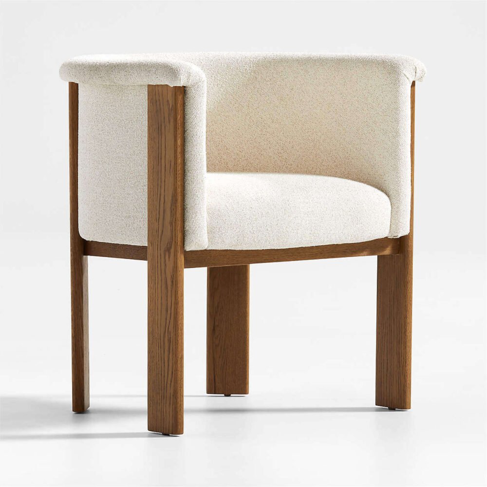 Paolo Black Wood Dining Chair - Image 5